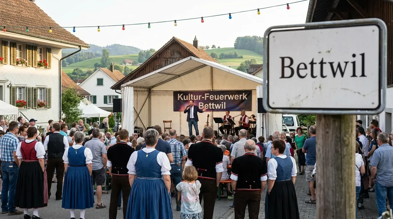 Kultur-Feuerwerk in Bettwil: Top-Komiker und lokale Talente rocken das Dorf