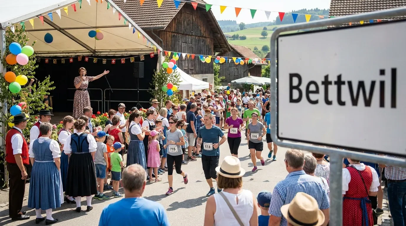 "Das Bettwiler Fest: Wo Du der Schnellste sein kannst und Beata Bereuter live erlebst!"