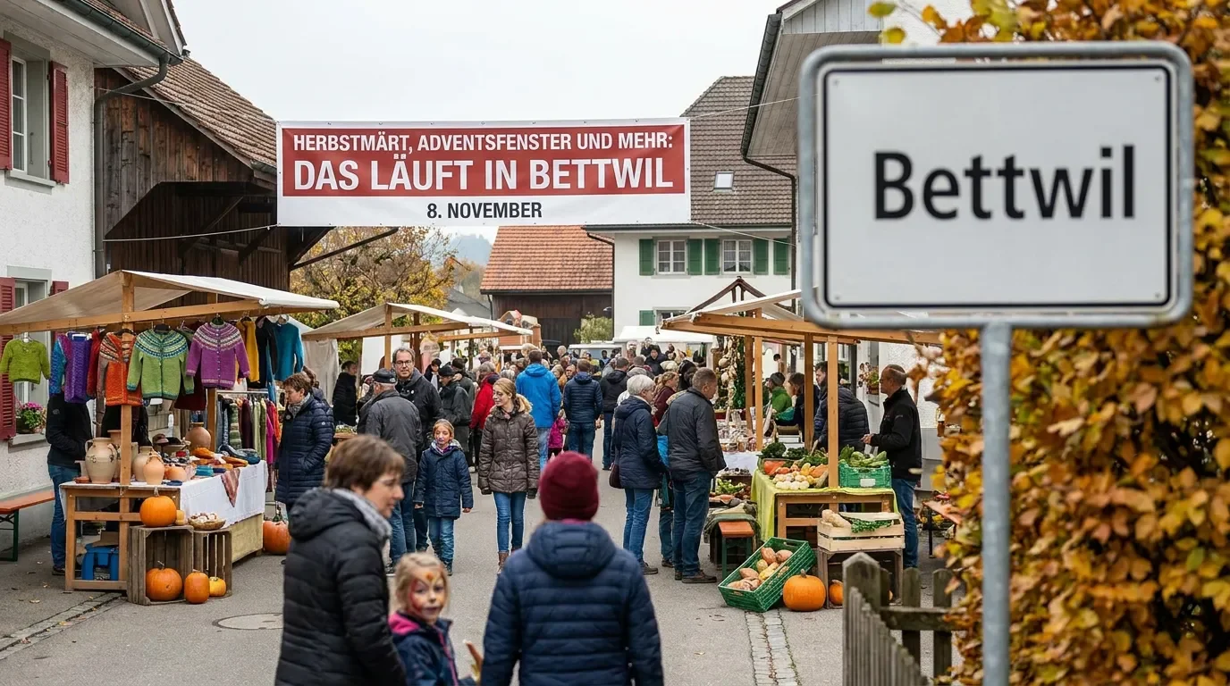 Herbstmärt, Adventsfenster und mehr: Das läuft in Bettwil